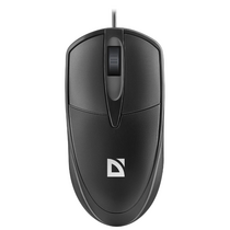 Мышь Defender Trace MB-989 оптическая, проводная, USB, офисная, черный (52989)