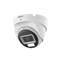 Видеокамера аналоговая 2 Mp уличная Dahua купольная, f: 2.8 мм, 1920*1080, ИК: 30 м, LED:20 м, микрофон (DH-HAC-T2A21P-U-IL-0280B)
