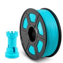 Филамент ABS Cyan для 3D печати (1,75мм/ 330м/ 1кг) NV Print