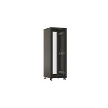 Шкаф напольный телекоммуникационный 19" 32U, Ш600*В1610*Г800, передняя дверь - перфорация, черный Hyperline (TTBR-3268-DD-RAL9004)