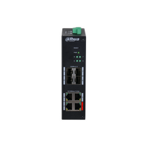 Управляемый PoE-коммутатор 08 портов Dahua DH-HS4408-4ET-96 (4х100Мбит/ с, 4хSFP, 4хPoE, PoE‑бюджет 96 Вт) 2 уровня
