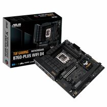 Материнская плата Asus LGA1700: TUF GAMING B760-PLUS WIFI D4 [B760, 4*DDR4,2хPCI-Ex16, 2хPCI-Ex1, 4хSata3, 3хM.2, 5 хUSB3, 1хUSB2, DP, HDMI, ATX]