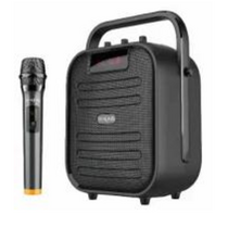 Портативная колонка W-KING T5+ 20W, черный, с микрофоном, BT, (T5+)