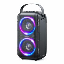 Портативная колонка напольная W-KING T9II 80W, с двумя микрофонами, черный, BT, miniJack 3.5, USB, (T9II)