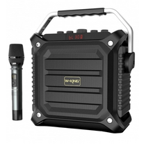 Портативная колонка W-KING K3H 100W, с микрофоном, черный, BT, miniJack 3.5, USB, (K3H)