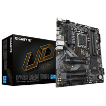 Материнская плата GIGABYTE LGA 1700: B760 [Intel B760, 4xDDR4, 5xPCI-Ex16, 4хSATA3, 2хUSB3, 4хUSB2, 2xM.2, HDMI, DP, Standard-ATX]