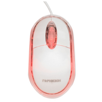 Мышь Гарнизон GM-100W оптическая, проводная, USB, офисная, с подсветкой, белый (GM-100W)
