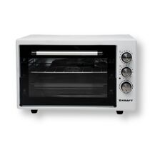 Мини печь Kraft KF-MO 3800 W белый (1500 Вт, объем - 38 л, управление: механическое)