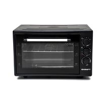 Мини-печь соло Kraft KF-MO 4500 BL черный (1500 Вт, объем - 45 л, управление: механическое)