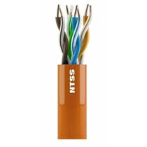 Кабель Cu UTP, Внутренний, 4x2x0.50, бухта 305м., Cat5e, нг(А)-HF, NTSS (NTSS-IN-UTP4-5Е-LSZH-OR)