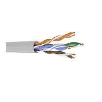 Кабель Cu UTP, Внутренний, 4x2x0.45, бухта 100м., Cat5e, Lanmaster (TWT-5EUTP-XS/ 100)