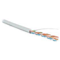 Кабель Cu UTP, Внутренний, 4x2x0.51, бухта 300м., Cat5e, нг(А)-HF, Hyperline (UUTP4R-C5E-S24-IN-LSZH-GY-305)