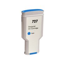 Картридж HP DJ F9J76A  (№727) Cyan 300мл. NV Print (DJ T1500/ T1530/ T2500/ T2530/ T920/ T930)