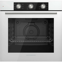 Электрический встраиваемый духовой шкаф Kuppersberg HF 603 W белый ( объем - 80 л. t -250°)