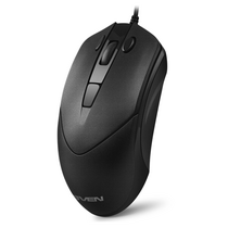 Мышь Sven RX-95 оптическая, проводная, USB, офисная (копировать/ вставить) , черный (SV-020323)