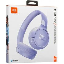 Беспроводные наушники JBL Tune 520BT, Bluetooth, Type-C, микрофон, накладные, фиолетовый (JBLT520BTPUR)