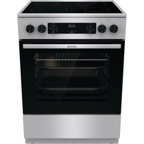Плита электрическая Gorenje GECS6C70XC нержавеющая сталь (конфорок - 4, управления - комбинированное)