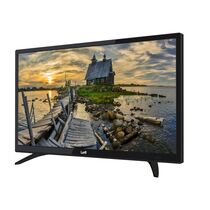 Телевизор 24" LEFF 24H250T LED, чёрный, HD, 60 Гц, HDMI х1, USB2.0 х1, 2х3 Вт,