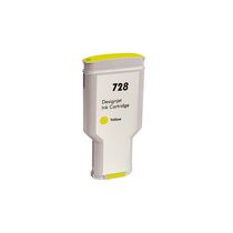 Картридж HP DJ F9K15A (№728) Yellow 300 мл NV Print (DJ T730/ T830)