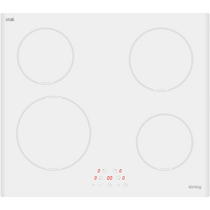 Индукционная варочная поверхность Korting HI 64013 BW белый ( конфорок -  4 шт,  панель - стеклокерамика)