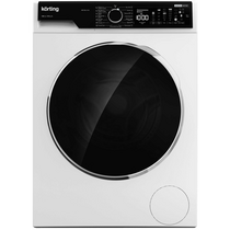 Стиральная машина Korting KWD 58IL14106 белый (загрузка - 9 кг, управление - сенсорное, количество программ - 15)
