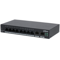 Управляемый коммутатор 10 портов Dahua DH-CS4210-8GT (8х1Гбит/ с, 2хSFP) 2 уровня