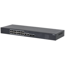 Управляемый коммутатор 20 портов Dahua DH-CS4220-16GT (18х1Гбит/ с, 2хSFP) 2 уровня