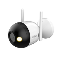 Видеокамера IP 4 Mp уличная Dahua цилиндрическая, f: 3.6 мм, 2560*1440, ИК: 30 м, LED:30 м, антивандальная, карта до 256 Gb, Wifi, микрофон (DH-IPC-F4