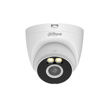 Видеокамера IP 4 Mp уличная Dahua купольная, f: 3.6 мм, 2560*1440, LED:30 м, карта до 256 Gb, микрофон (DH-IPC-T4AP-LED-0360B)