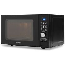 Микроволновая печь соло Hyundai HYM-D3033 черный (700 Вт, объем - 20 л, управление: электронное)