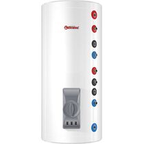 Водонагреватель накопительный вертикальный Thermex IRP 200 V (combi) белый (объем 200 л, мощность 6 кВт)