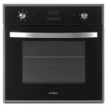 Электрический духовой шкаф Hyundai HEO 6642 IX черный (объем - 60 л,