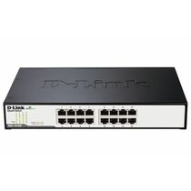 Неуправляемый коммутатор 16 портов D-Link DGS-1016D/ E ( 16x1Гбит/ с) корпус - металл c встроенным источником питания
