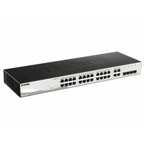 Управляемый коммутатор 28 портов D-Link DGS-1210-28/ FL2A (24х1Гбит/ с, 4хRJ45/ SFP) 2 уровня