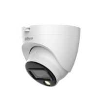 Видеокамера аналоговая 5 Mp уличная Dahua купольная, f: 2.8 мм, 2880*1620, LED:20 м, микрофон (DH-HAC-HDW1509TLQP-A-LED-0280B-S3)