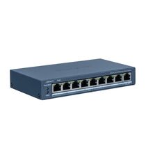Управляемый PoE-коммутатор 09 портов Hikvision DS-3E1309P-EI/ M (8х100Мбит/ с1х1Гбит/ с, 8хPoE, PoE‑бюджет 60 Вт) начального уровня