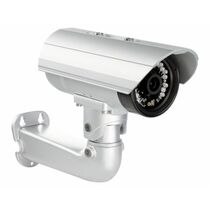 Видеокамера IP 2 Mp уличная D-Link цилиндрическая, f: 3.6 мм, 1920*1080, ИК: 30 м, карта до 64 Gb (DCS-7413/ B1A)