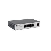 Неуправляемый POE-коммутатор 05 портов Origo OS2205P/ 60W/ A1A ( 4x100Мбит/ с 1x1Гбит/ с, 4xPOE, PoE‑бюджет 60 Вт) корпус - металл
