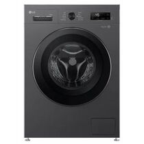 Стиральная машина с паром LG F2Y1WS6J темно-серый, 6.5 кг, инвертор, дисплей -да, глубина - 45,5 см, 1200 об/ мин