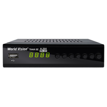 Ресивер Т2 World Vision T644A FM SE металл, GX6701, кнопки, дисплей