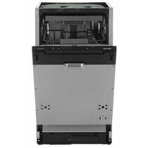 Посудомоечная машина встраиваемая Gorenje GV561D10 серебристая (узкая , вместимость - 11 комплектов, расход воды - 9.5 л)