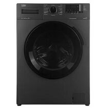 Стиральная машина с паром Beko WSPE6H612A черный, 6.5 кг, инвертор, дисплей -да, глубина - 44 см, 1200 об/ мин