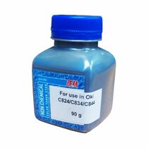 Тонер Oki 47095707/ 46861323 Cyan 90г. фл. Silver ATM OSK-001 Imex (OKI C824dn, C834nw,C844dnw)