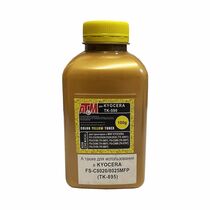 Тонер Kyocera TK-590/ 580/ 895 Yellow 100г. фл. Gold ATM Mitsubishi (FS-C2026MFP/ C8020/ C5150DN)