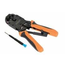 Инструмент для обжимки Nikomax, RJ11, RJ12, RJ45 (8P8C, 6P6C, 6P4C, 4P4C, 4P2C) (NMC-2008AR)