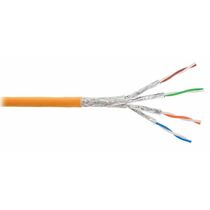 Кабель Cu S/ FTP, Внутренний, 4x2x0.59, бухта 500м., Cat6a, Nikomax нг(А)-HFLTx (NKL 9355C-OR)