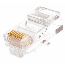 Коннектор RJ-45 Cat5e 50 микрон, неэкранированный, Nikomax (NMC-RJ88RZ50UD1-100) упаковка 100 шт