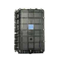 Муфта оптическая тупиковая GJS-6005 (4 кассеты на 12 сварок, емкость до 48/ 96 волокон, 323*202*86)