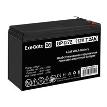 АКБ 12V 7,2Ah, ExeGate GP1272 для использования в ИБП