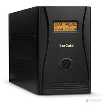 ИБП ExeGate SpecialPro Smart LLB-2000 2000ВА/ 1200Вт, 2хSchuko, AVR, USB, (Аккумулятор 12В/ 9Ah*2)